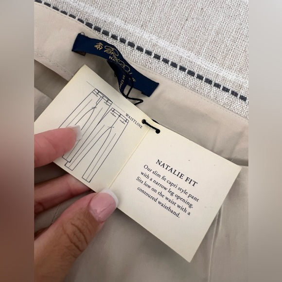 Brooks Brothers Natalie Fit Capri Style Pants Size 6 - Picture 3 of 10